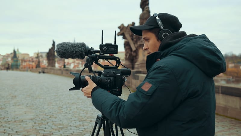 video production prague camera crew