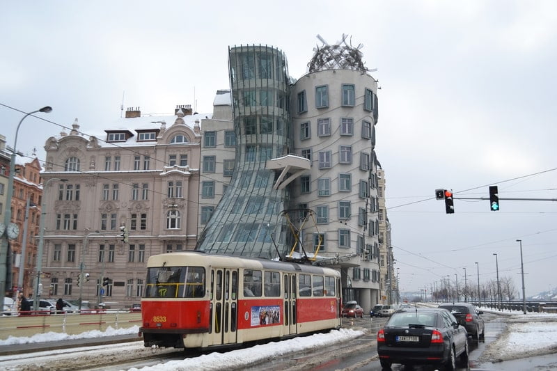 Dancing House - Prague In December