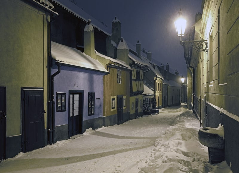 Golden Lane - Prague In December