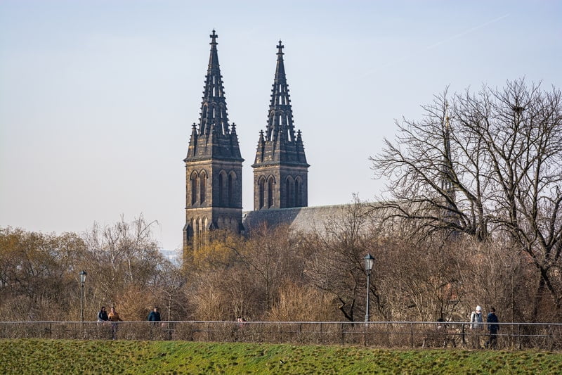 Church Lady Before Tyn - Prague In December