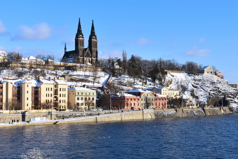 Vysehrad Fort - Prague In December