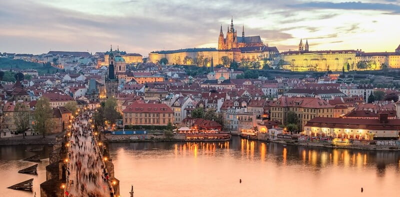 Prague City Shot