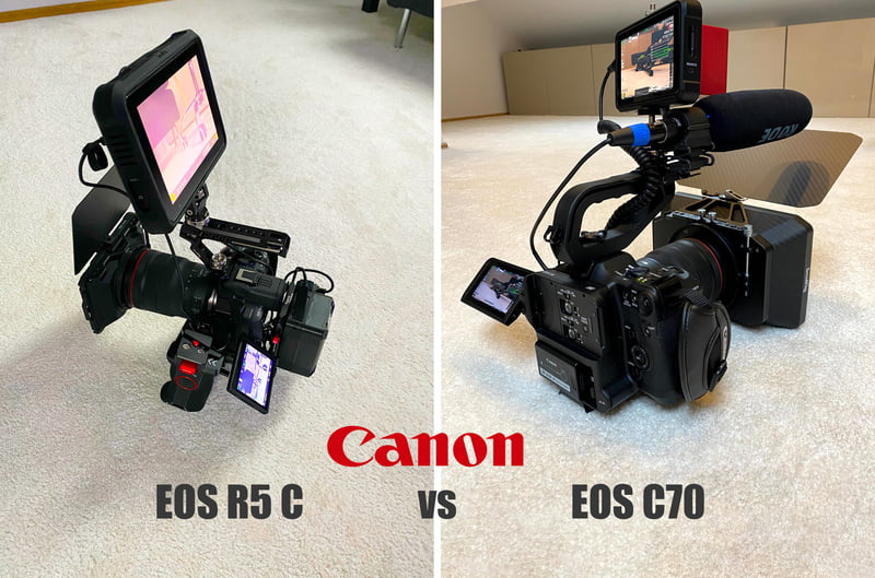 The R5 vs. R5 C vs. C70: Comparing Canon's (Very) Similar Cameras