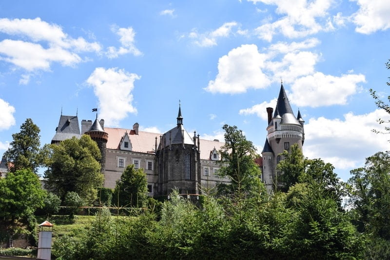 Žleby Castle