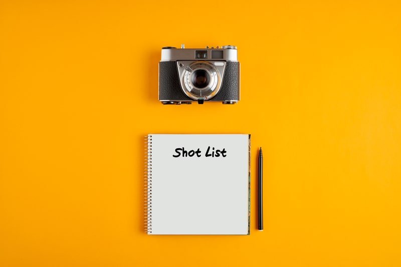 Create a Shot List- Event Photography