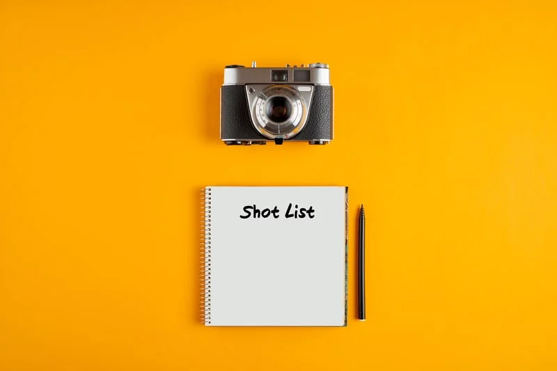 Create a Shot List- Event Photography