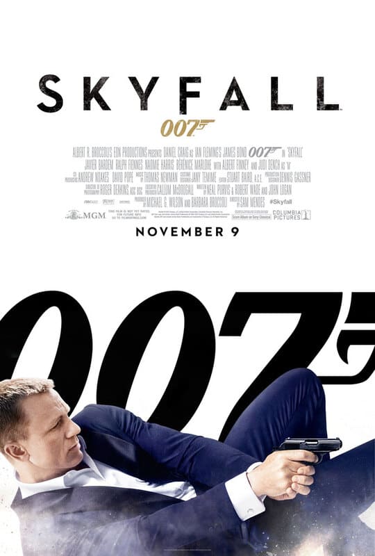 Skyfall (2012) - Hollywood Movies shot in Europe