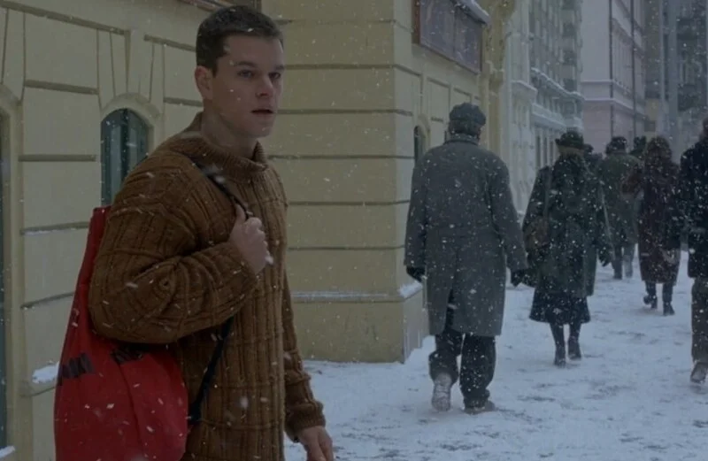The Bourne Identity scene in Prague