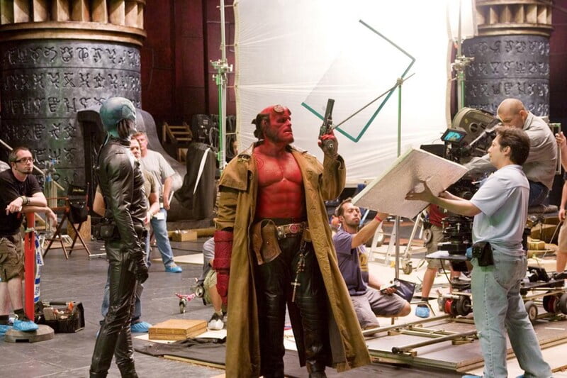 Hellboy BTS