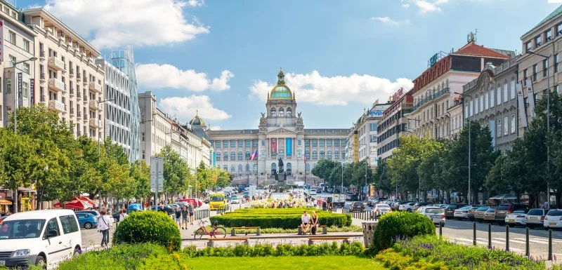 Panorama view of the National Museum