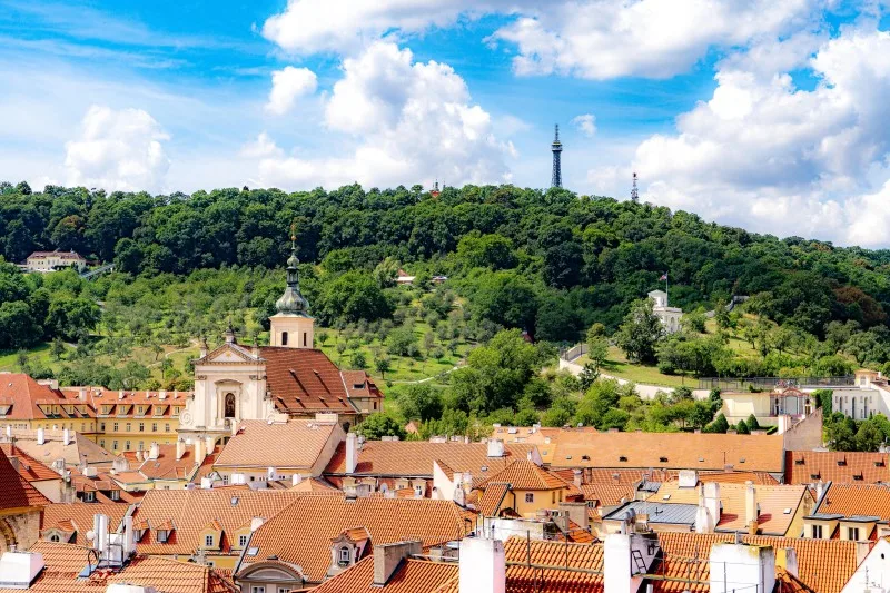 View of the Mala Strana (Lesser Town)