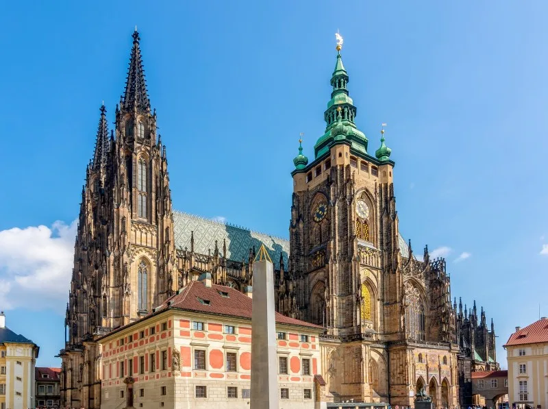 Prague castle St. Vidus Cathedral