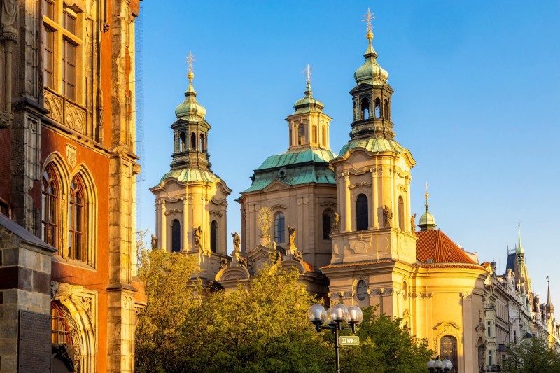 Saint Nicolas church at Old Town Square